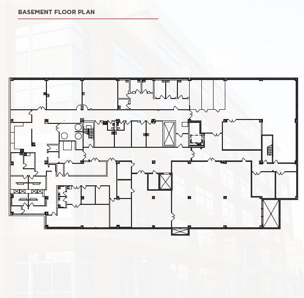 801 West Baltimore Street UMBioPark Basement Floor Plan