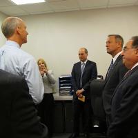 Governor O'Malley visits the UM BioPark