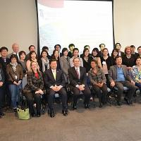 Small group shot from Korean Delegation Visit at UMBioPark