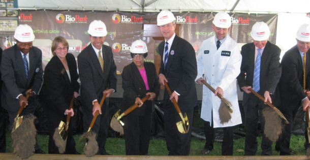 Groundbreaking at Forensic Medical Center